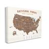 Stupell Industries Start Exploring National Parks Map United States view 1