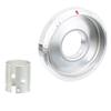 Exact FIT for Imperial 1103 Bezel, Thermostat, Chrome, IR Oven - Replacement Part BY MAVRIK view 1