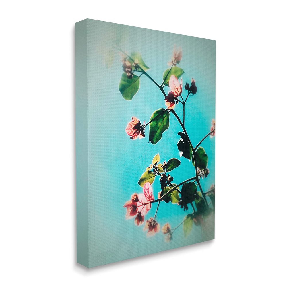 Stupell Industries Pink Florals Blossoming on Tree Branches Spring Bloom