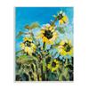 Stupell Industries Summer Sky Sunflower Field Contemporary Farm Florals view 1