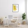 Stupell Industries Tree Blossom Branch Line Drawing Yellow Brush Pattern view 2