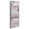 Stupell Industries Sweet Girl Inspirational Phrases Soft Pink Florals, Designed by Kim Allen Gray Framed Wall Art, 10 x 24 view 3