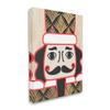 Stupell Industries Holiday Nutcracker Figurine Geometric Glamour Deco Pattern view 1