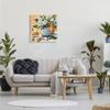 Stupell Industries Contemporary Oranges and Spring Florals Table Still Life view 2