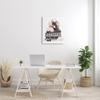 Stupell Industries French Bulldog Pink Peonies Glam Fashion Bookstack view 2