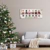 Stupell Industries to Be Jolly Festive Phrase Winter Christmas Nutcrackers, Designed by Jennifer Pugh Canvas Wall Art, 20 x 48, Off- White view 2