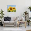 Stupell Industries Sunflower Florals in Sunny Blue Farm Field view 2