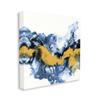 Stupell Industries Abstract Paint Infusion Fluid Blue Yellow Integration view 1