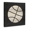 Stupell Industries Basketball Shape Rustic Sports Country Pattern view 2