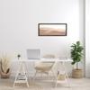 Stupell Industries Pink Sunburnt Sandy Dessert Distant Hills Landscape view 2