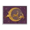 Stupell Industries Reindeers Flying Over Crescent Moon Glam Christmas Sky view 1