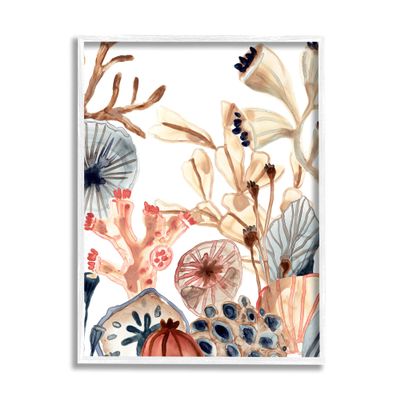 Stupell Industries Ocean Floor Aquatic Life Sand Dollars Kelp Coral