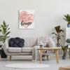 Stupell Industries Love in This Home Phrase Floral Pattern Heart view 2