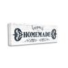 Stupell Industries Happiness is Homemade Sentiment Country Grain Pattern view 1