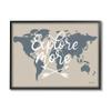 Stupell Industries Explore More Sentiment Crossed Arrows World Map view 1