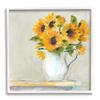 Stupell Industries Soft Petal Sunflower Vase Country Milk Jar view 1