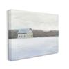 Stupell Industries Winter Barn with Snow Country Farm Landscape view 1
