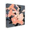 Stupell Industries Pink Pop Lilies Over Dark Grey Neutral Branches view 1
