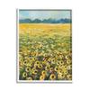 Stupell Industries Country Sunflower Field Yellow Floral Meadow Landscape view 1