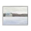 Stupell Industries Winter Barn with Snow Country Farm Landscape view 1
