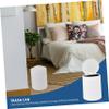 Cabilock Simple Press Waste Paper Basket Plastic Trash Can Lid Household Trash Container Sealed Design view 2