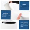 Cabilock Simple Press Waste Paper Basket Plastic Trash Can Lid Household Trash Container Sealed Design view 4