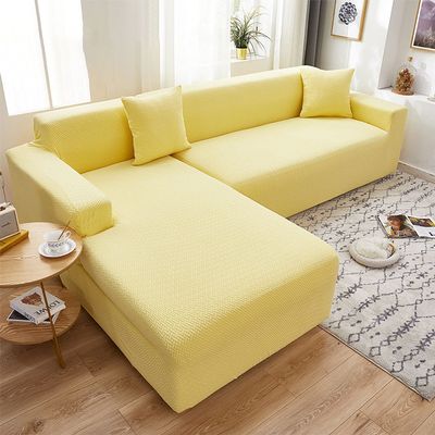 Thicken Sectional Couch Covers for Dogs Pets Kids,Stretch L-Shaped Couch Covers Chaise Lounge Slipcovers,Furniture Protector Sofa Covers for Living Room,Sofa Slipcovers for 1 2 3 4 Seat Cushion Couch(