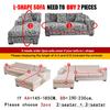 Thicken Sectional Couch Covers for Dogs Pets Kids,Stretch L-Shaped Couch Covers Chaise Lounge Slipcovers,Furniture Protector Sofa Covers for Living Room,Sofa Slipcovers for 1 2 3 4 Seat Cushion Couch( view 3