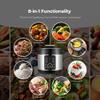 CUCKOO Pressure Cooker 10 Menu Options: Steamer, Slow Cook, Saut, Porridge, & More, User-Friendly LED Display, Stainless Steel Inner Pot, 24 Cup / 6 Qt. (Uncooked) CMC-ZSN601F Black view 2