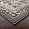 SUPERIOR Indoor Runner Rug, Plush Carpet Cover, Traditional Oriental Medallion, Perfect for Hallway, Entryway, Living Room, Dining, Bedroom, Office, Kitchen, Glendale Collection, 2' 7" x 10', Grey view 4