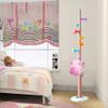 Coat Rack Stand Coat Stand Children's Room Coat Stand Tree With 8 Hooks Bedroom Coat Rack Freestanding Coat Rack Stand (Color : Pink, Size : 30 * 172cm) view 2