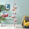 Coat Rack Stand Coat Stand Children's Room Coat Stand Tree With 8 Hooks Bedroom Coat Rack Freestanding Coat Rack Stand (Color : Pink, Size : 30 * 172cm) view 4