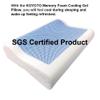 KOYOTO K-127 Cooling Gel Large Size Pillow Slow Rebound Memory Foam Pillow for Neck Care Cervical Care Wave Shape Ergonomic Contour Design Neck Pain Relieve Pillow Feeling Cool While Sleep. view 4