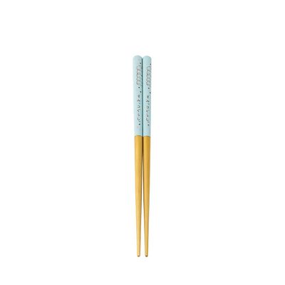 Asahi Koyo SG21-05 Sumikko Gurashi Chopsticks, 7.1 inches (18 cm), Dots, Dishwasher Safe, Light Blue