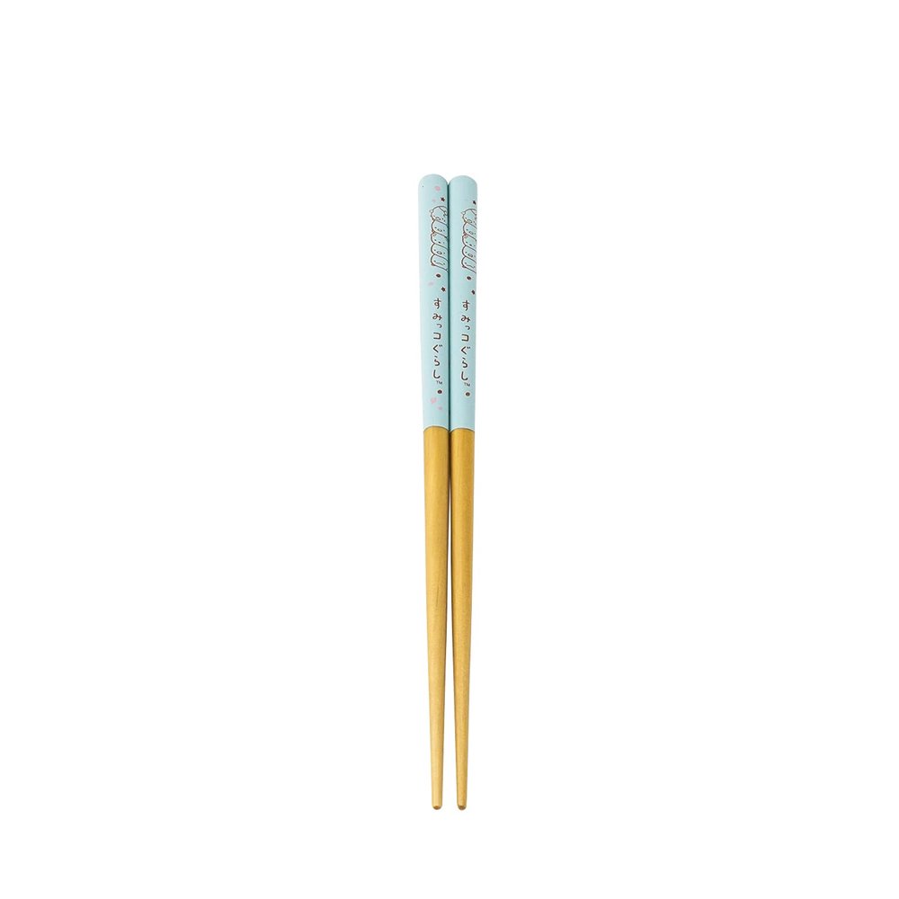 Asahi Koyo SG21-05 Sumikko Gurashi Chopsticks, 7.1 inches (18 cm), Dots, Dishwasher Safe, Light Blue