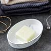 Bathroom Accessories Set4 Pcs Marble Pattern Bathroom Sets Accessories with Soap Dispenser, Toothbrush Holder, Bathroom Tumbler, Soap Dish for Birthday gift, housewarming gift, Home Decoration (F) view 3