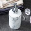 Bathroom Accessories Set4 Pcs Marble Pattern Bathroom Sets Accessories with Soap Dispenser, Toothbrush Holder, Bathroom Tumbler, Soap Dish for Birthday gift, housewarming gift, Home Decoration (F) view 4