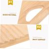Cabilock 1pc Nanzhu Laundry Board Clothes Folding Rubbing Clothe Washing Board Household Clothe Board Travel Washboard Small Washboard Scrub Handwashing Clean Hand Wash Laundry Board view 3