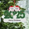 2025 Personalized Family Christmas Ornament - Snowman Couple Christmas Tree Ornament - Decorative Hanging Ornaments - Keepsake Gifts for Mom, Dad, Kid, Grandma, Grandpa - Free Customization view 2