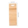 Cabilock 1pc Wood Washboard for Hand Washing Clothes and Wear Resistant Household Laundry Tool Wavy for Enhanced Friction for Efficient Clothing Cleaning view 2