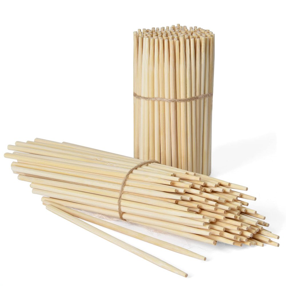 Non Pointy Wooden Skewers No Point/Kid Friendly Skewers for Fruit Kabobs