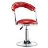 JHome-Barstools Rolling Low Swivel Stool Computer Desk Chair Height Adjustable from 40-55cm for Kitchen Bar Salon Spa Clinic Gas Lift Stool with Chrome Legs view 1