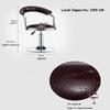 JHome-Barstools Rolling Low Swivel Stool Computer Desk Chair Height Adjustable from 40-55cm for Kitchen Bar Salon Spa Clinic Gas Lift Stool with Chrome Legs view 2