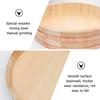 12 Sizes Wooden Hangiri Sushi Oke Rice Mixing Bowl Tub Sushi Making Service Kit with Copper Banding and Rice Paddle Scoop - White Pine Wood,45x11cm view 4