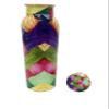 Gavya International multi colour Copper Water Bottle for Drinking Water 34 Oz  Stay Hydrated and Enjoy Ayurvedic BenefitsLeak-Proof,Temperature Retention,Eco-Friendly Design 1 litre view 1