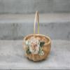 Ragga Wedding Willow Flower Girl Basket with Rattan Wood and Greenery Decor for Garden Wedding view 2