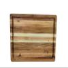 Acacia Wood, Thick Professional Heavy Duty Butcher Block Cutting Board, with Juice Groove and Handle, Made in Vietnam,15.75 x 11.8 x 1.6 Inch view 1