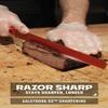 Dalstrong Slicing Knife - 12 inch - Shadow Black Series - Marauder Red Edition - Red Non-Stick Coating - High Carbon - 7CR17MOV-X Vacuum Treated Steel Carving Knife - Kitchen Knife Slicer - Sheath view 2