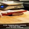 Dalstrong Slicing Knife - 12 inch - Shadow Black Series - Marauder Red Edition - Red Non-Stick Coating - High Carbon - 7CR17MOV-X Vacuum Treated Steel Carving Knife - Kitchen Knife Slicer - Sheath view 3