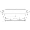 Nicole Fantini Chafing Wire Rack Serving Trays Food Warmer (12), Silver, 23.25 L x 12.13 W x 9.5 H inch view 4